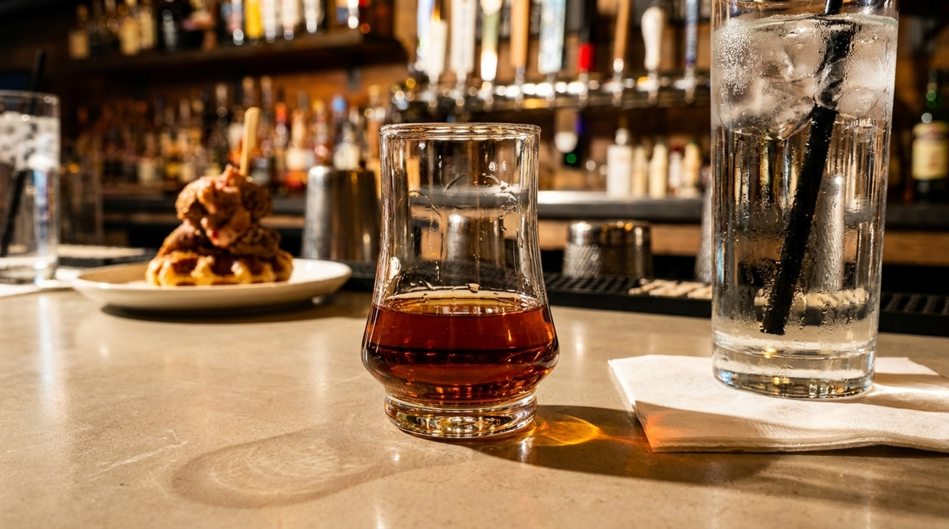 Whiskey, spirits, and flights