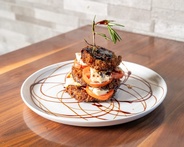 Eggplant Napoleon (GF).