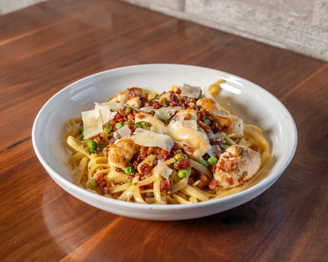 Chicken Carbonara (GF).