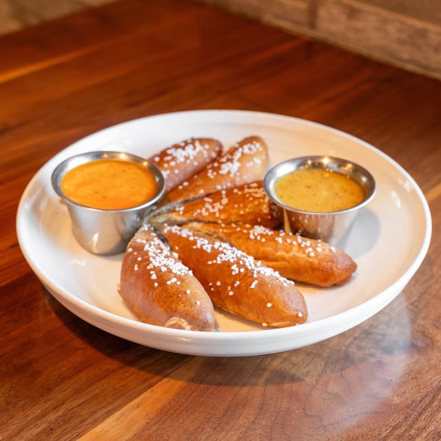 Homemade Pretzel Sticks.